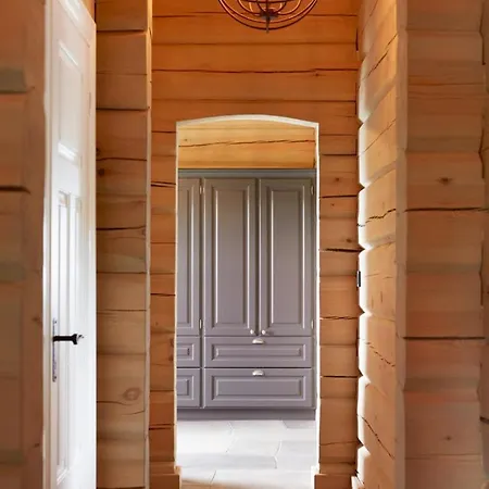 Spacious Log Panoramic View And Hot Tub Lii